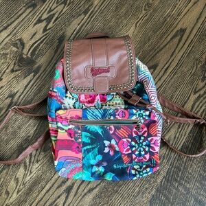 Desigual floral backpack